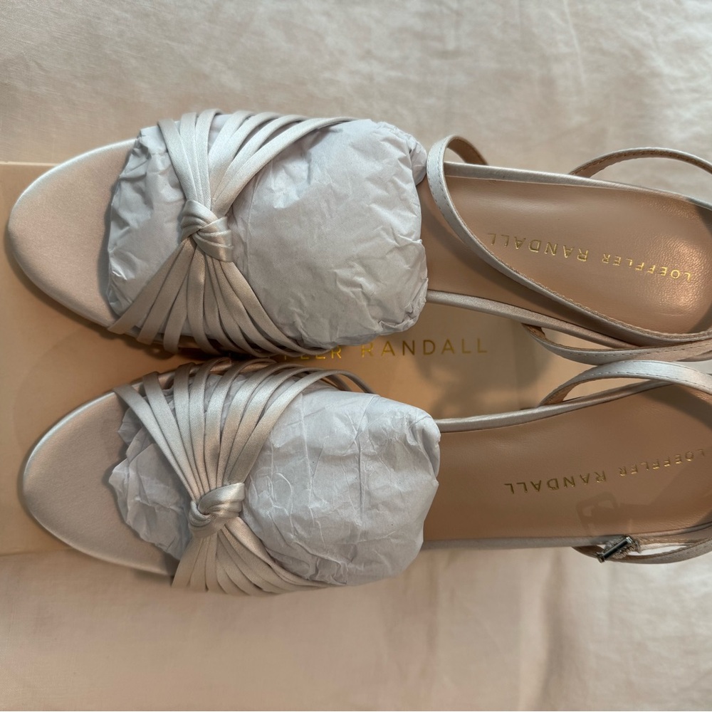 Loeffler Randall Ada Satin Heels - Picture 5 of 6